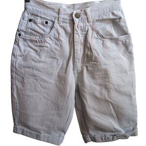 Vintage 1980's Womens Shorts Sky Fade Mom Gitano sz 7/8 23W Preppy Era